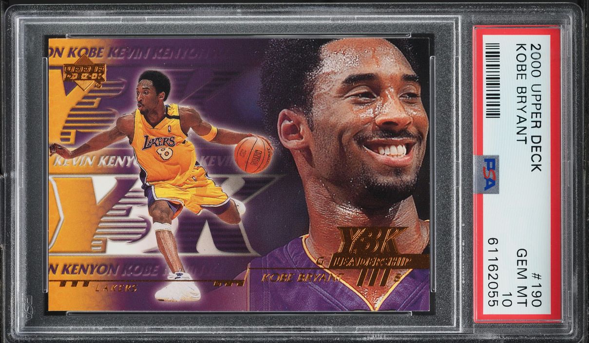 2000 Upper Deck Basketball Kobe Bryant #190 PSA 10 GEM MINT
