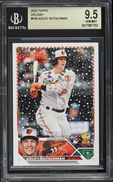 2023 Topps Adley Rutschman ROOKIE #250 PSA 10 GEM MINT on Fanatics