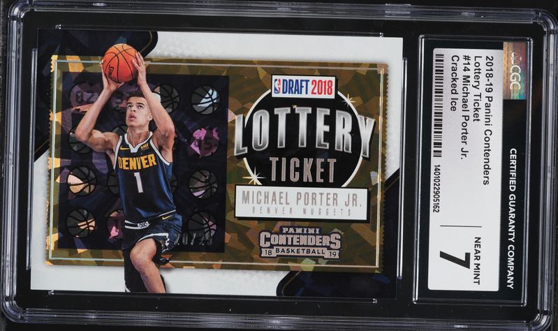 2018 Panini Obsidian Electric Orange Michael Porter Jr. ROOKIE