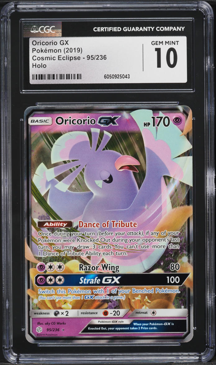 2019-pokemon-sm-cosmic-eclipse-holo-oricorio-gx-95-cgc-10-gem-mint-on