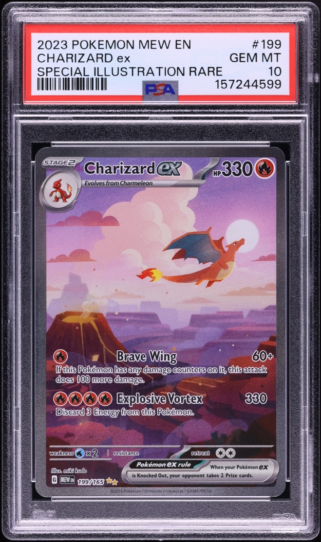 2023 Pokemon Scarlet & Violet 151 SIR Charizard ex #199 PSA 10 GEM MINT
