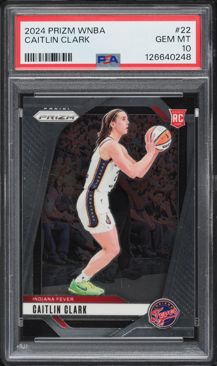 2024 Panini Prizm WNBA Caitlin Clark ROOKIE #22 PSA 10 GEM MINT