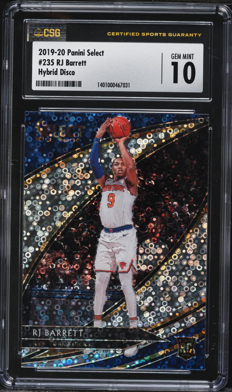2019 Panini Prizm RJ Barrett ROOKIE #250 PSA 10 GEM MINT on