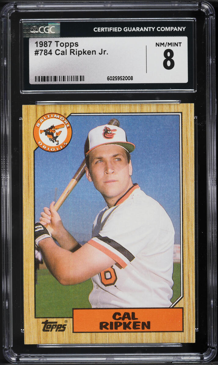 1987 Topps Cal Ripken Jr. #784 CGC 8 NM-MT