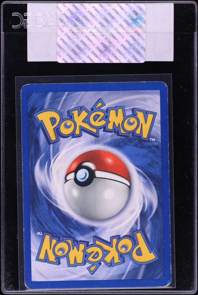 2000 Pokemon Team Rocket Psyduck #65 CGC AUTH
