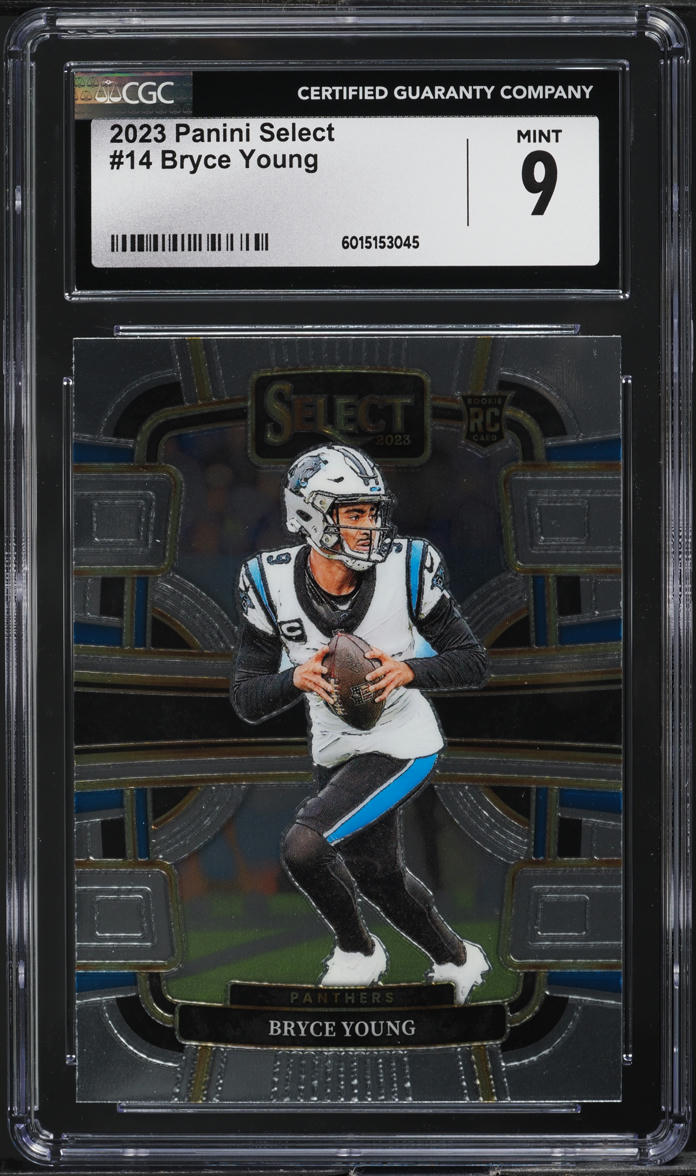 2023 Select Concourse Bryce Young ROOKIE #14 CGC 9 MINT