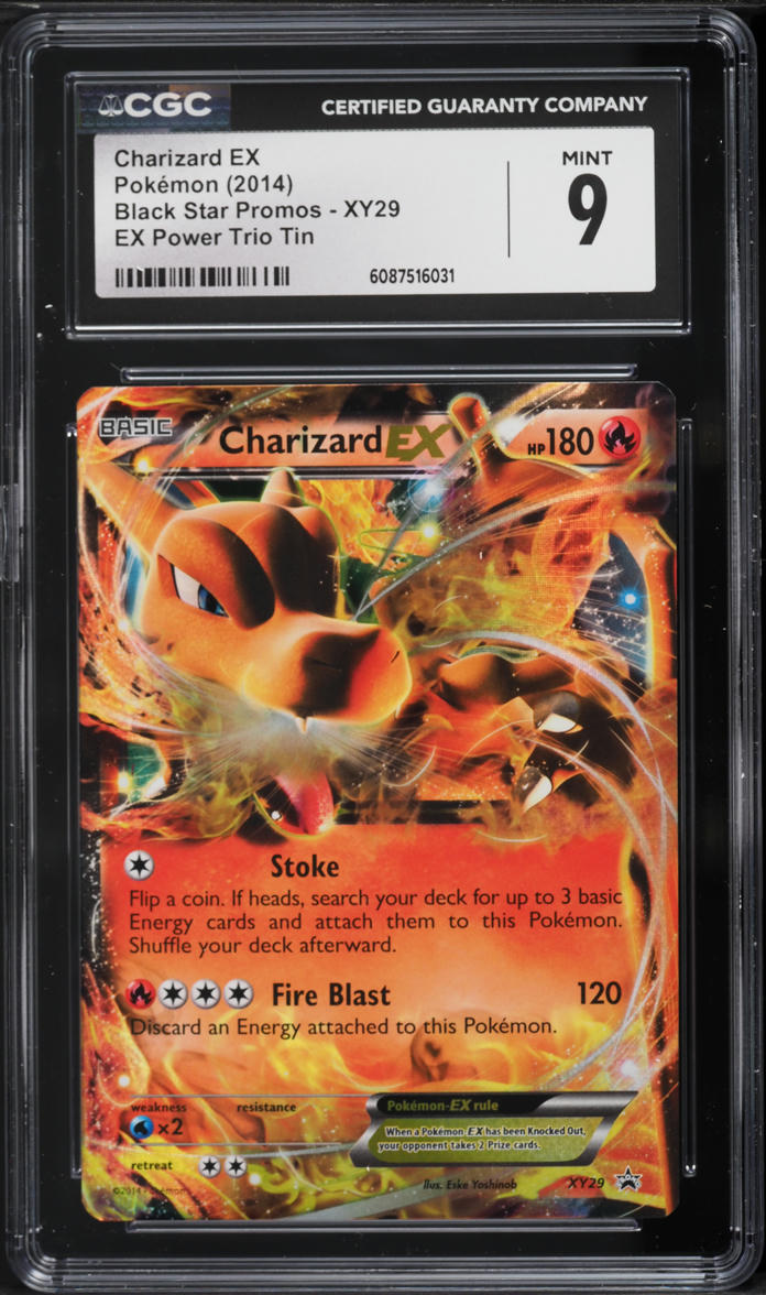 2014 Pokemon XY Black Star Promo Charizard EX #XY29 CGC 9 MINT