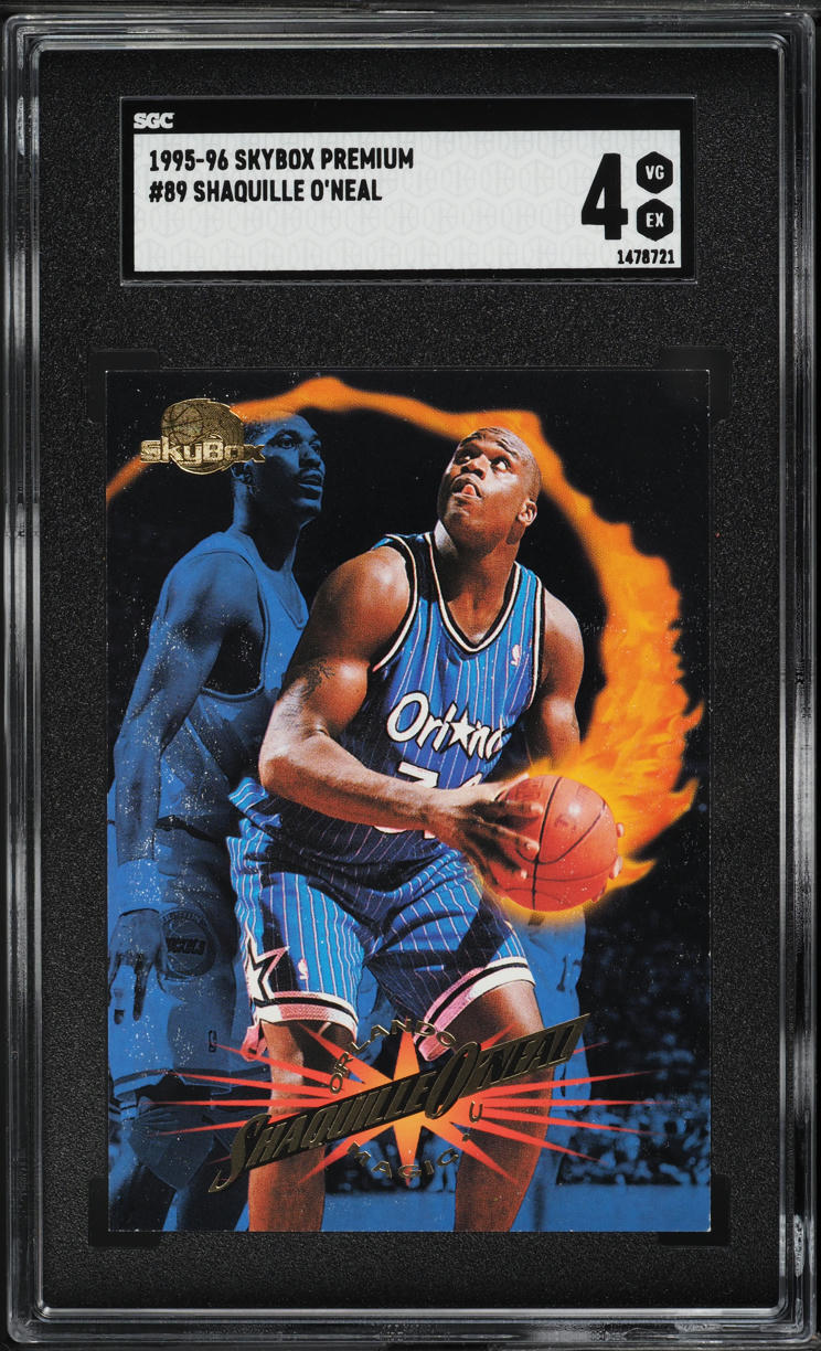 1995 Skybox Premium Shaquille O'Neal #89 SGC 4 VGEX