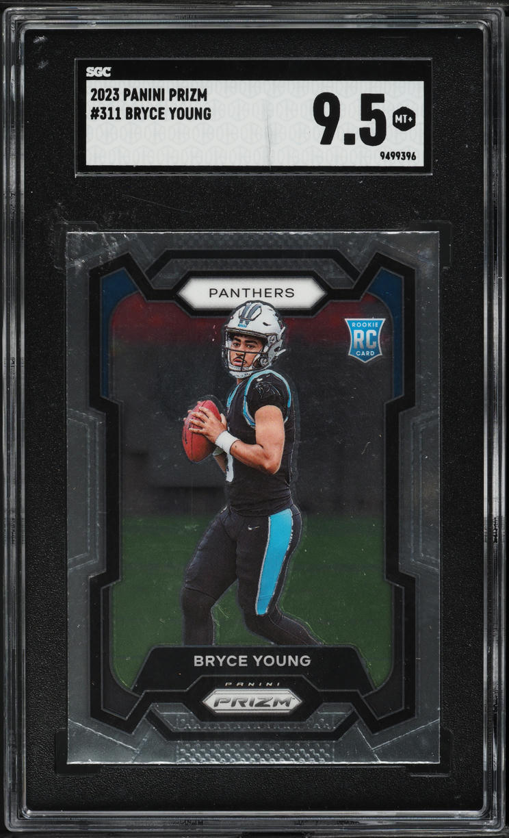 2023 Panini Prizm Bryce Young ROOKIE #311 SGC 9.5 MINT+