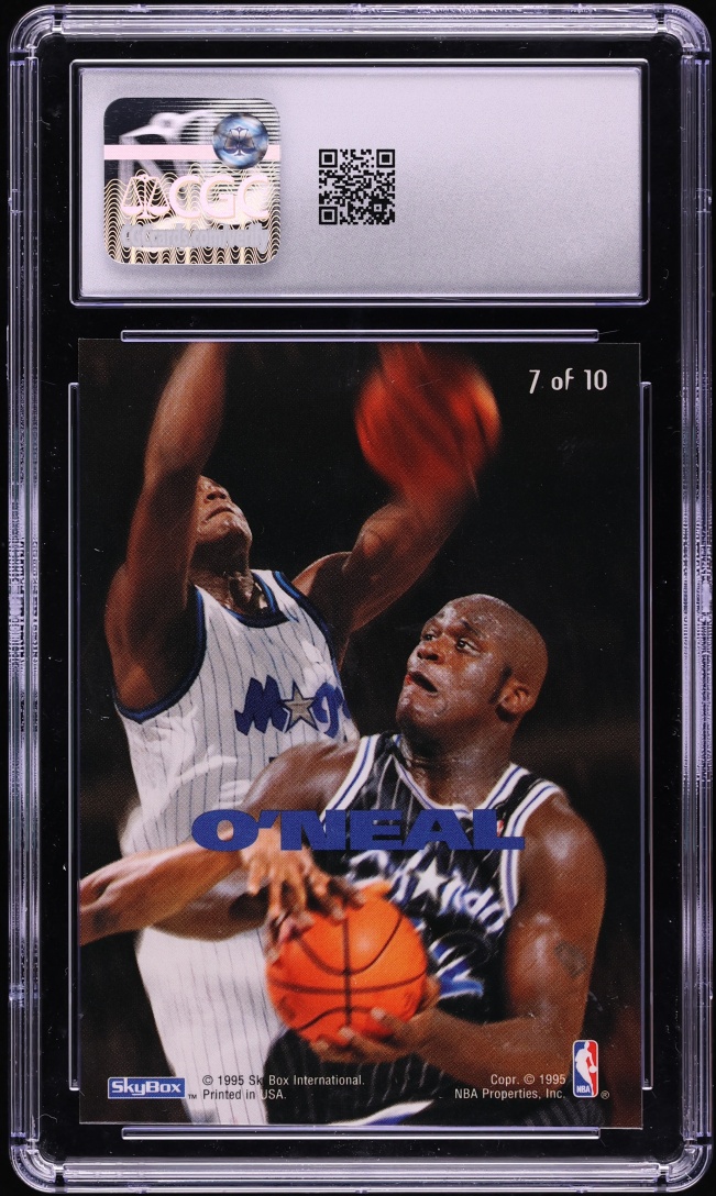 1994 SkyBox Emotion N-Tense Shaquille O'Neal #7 CGC 9 MINT