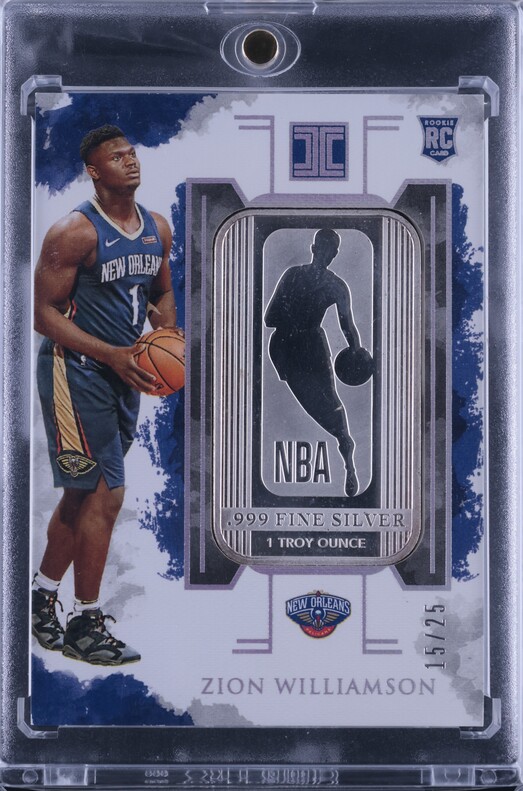 2024-25 Panini Prizm Silver Zion Williamson #10 CGC AUTH on