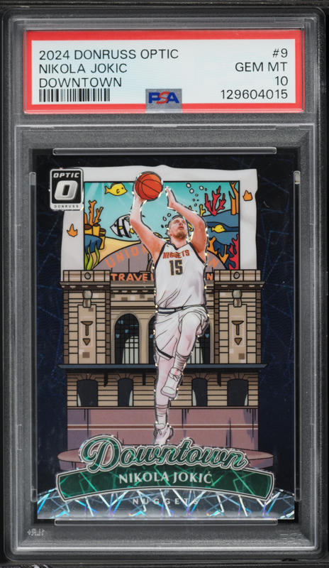 2017 Panini Prizm Silver Nikola Jokic #166 PSA 10 GEM MINT on