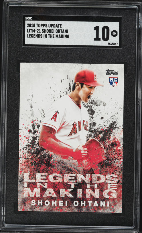 2018 Topps Chrome Pink Refractor Shohei Ohtani ROOKIE #150 PSA 10