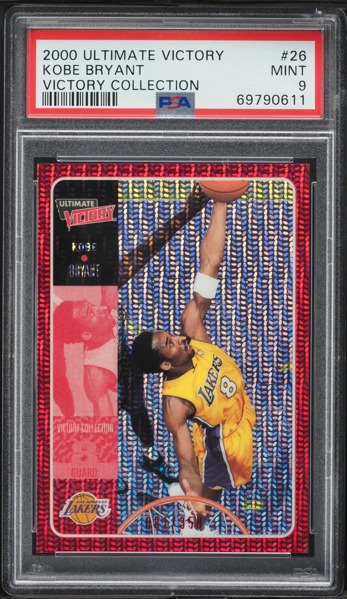 2000 Ultimate Victory Collection Kobe Bryant /350 #26 PSA 9 MINT