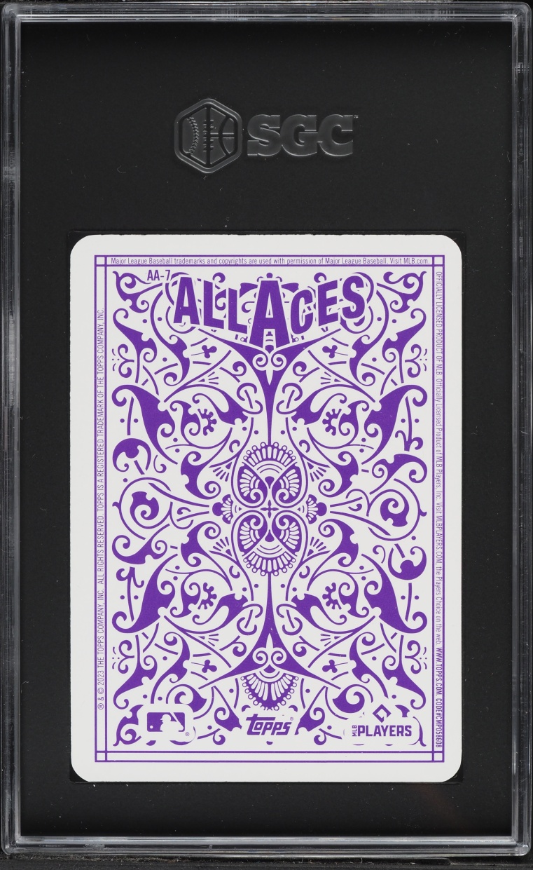 2023 Topps All Aces Clayton Kershaw #AA-7 SGC 9 MINT