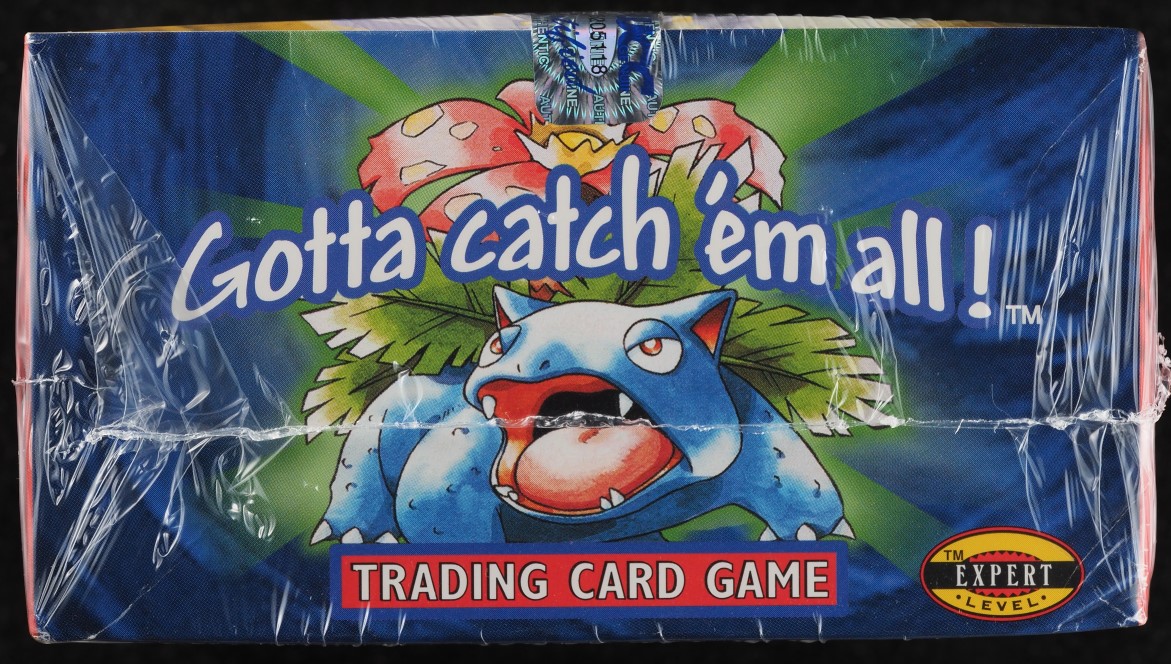 1999 Pokemon Base Set Booster Box Sealed on Fanatics Collect