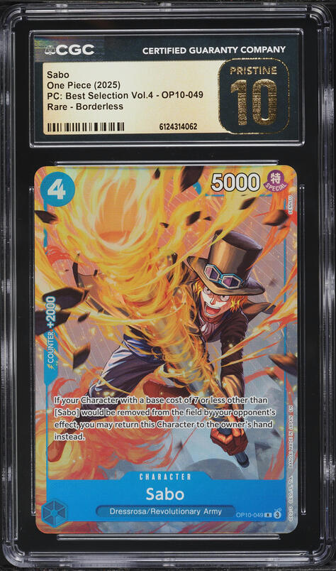 2025 One Piece Japanese Carrying On His Will SEC Sabo #OP13-120