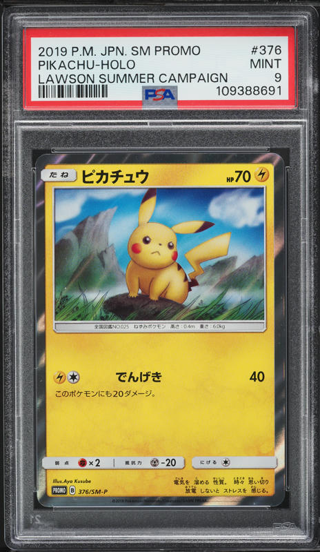 2019年 ピッピ SM PROMO Pokemon Card Pikachu 376/SM-P 2019 Japanese Promo campaign