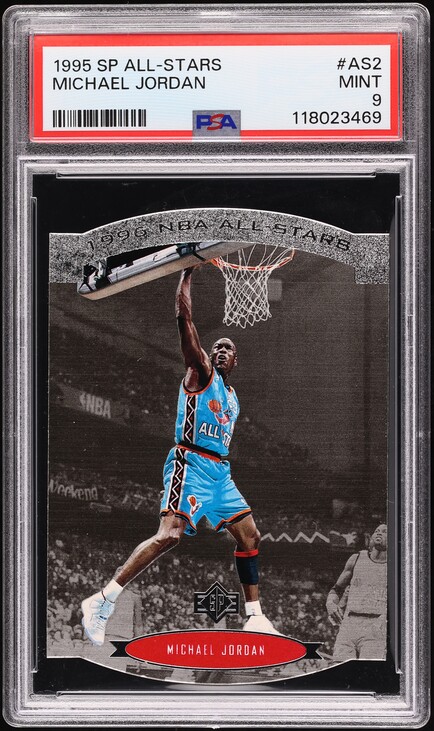 2001 SP Authentic Star Signatures Michael Jordan AUTO DNA 10