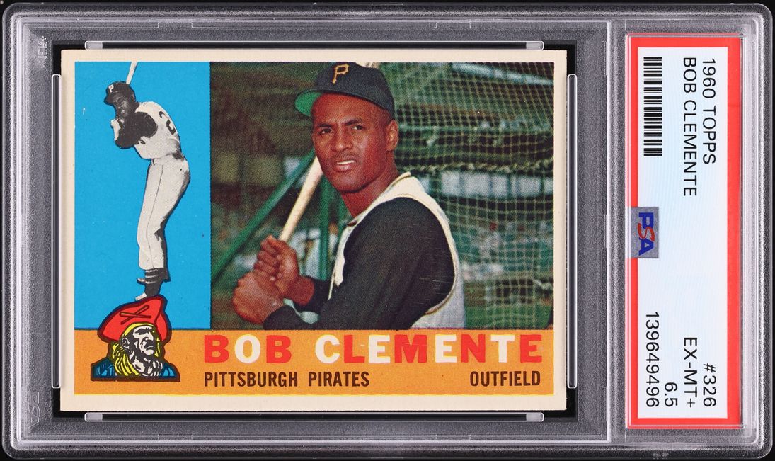 1960 Topps Roberto Clemente #326 PSA 6.5 EXMT+