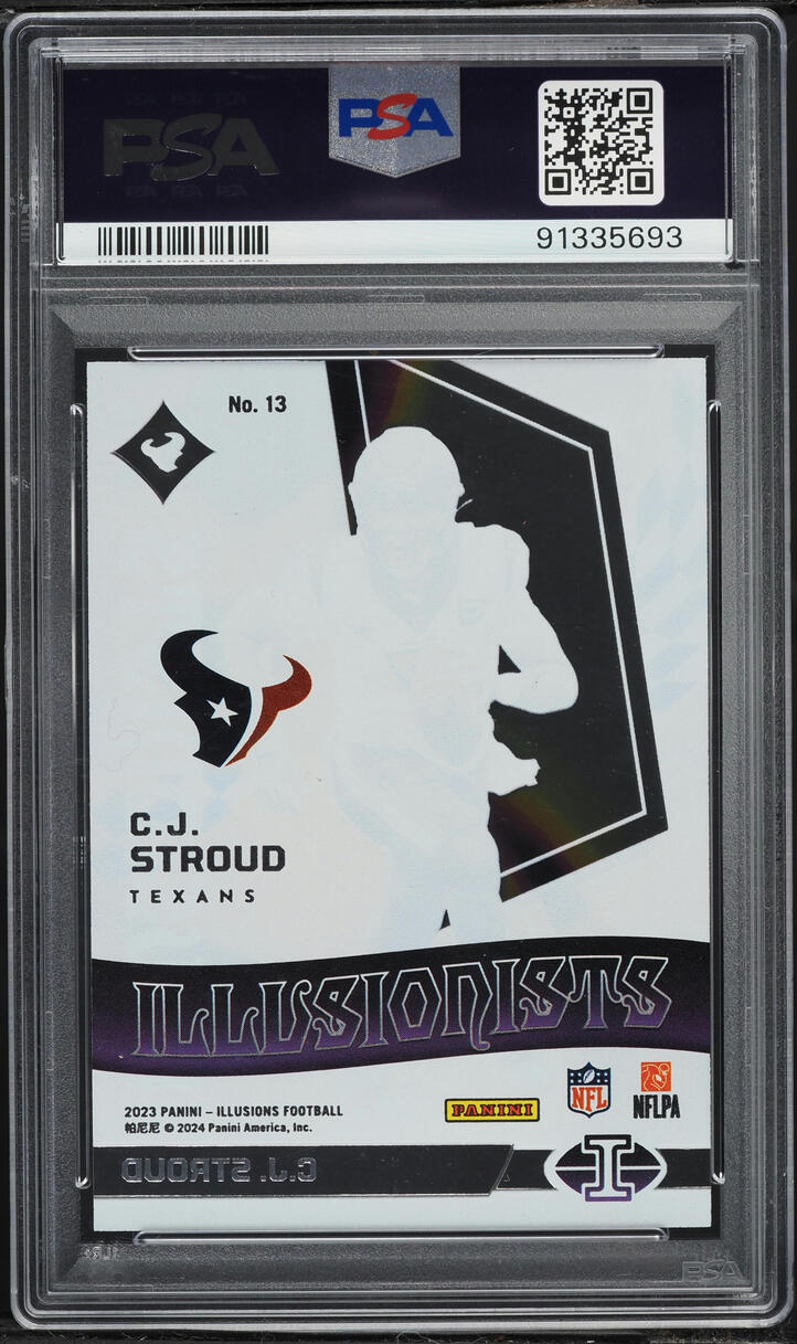 2023 Panini Illusions Illusionists C.J. Stroud ROOKIE #13 PSA 10 GEM MINT