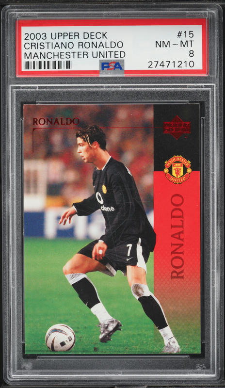 その他 PSA 2004 SP AUTHENTIC CRISTIANO RONALDO Soccer - 2004 Upper Deck SP Authentic Manchester United