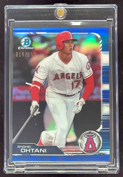 2019 Bowman Chrome Refractor Shohei Ohtani #50 PSA 9 MINT on