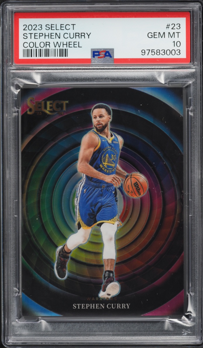 2023 Select Color Wheel Stephen Curry #23 PSA 10 GEM MINT