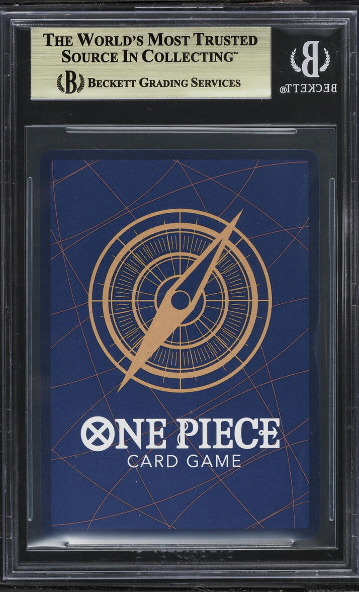 2025 One Piece Japanese Fist Of Divine Speed Monkey D. Luffy #OP05-119 BGS 10 PRISTINE