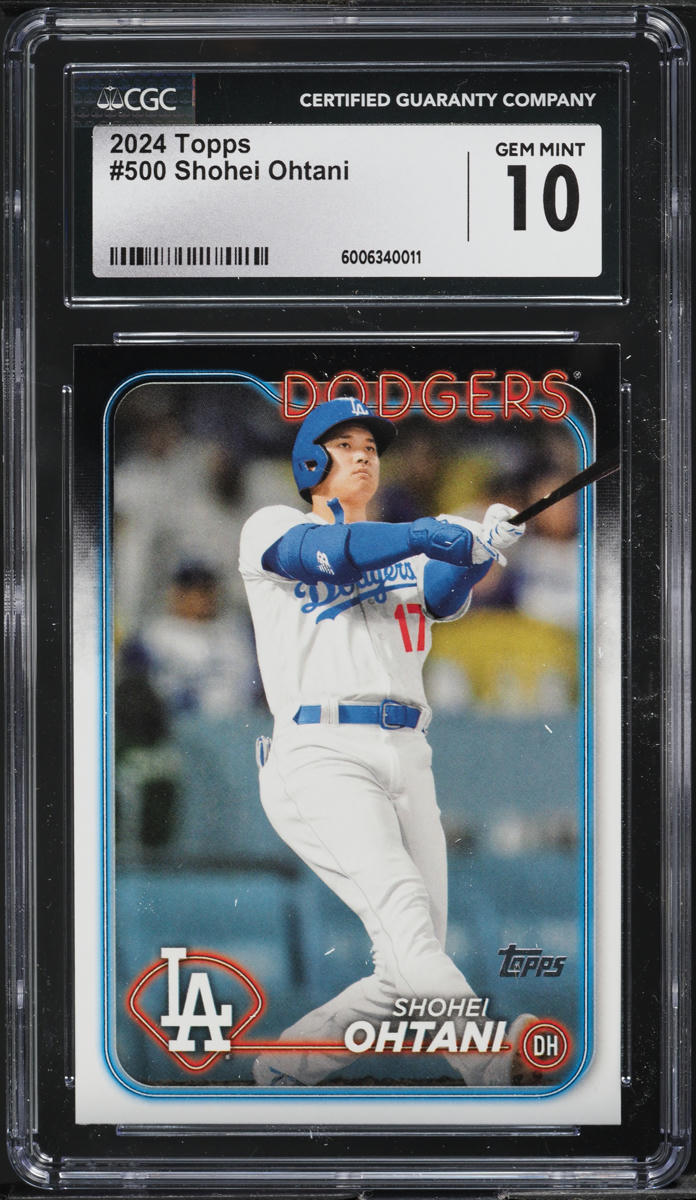 2024 Topps Shohei Ohtani #500 CGC 10 GEM MINT
