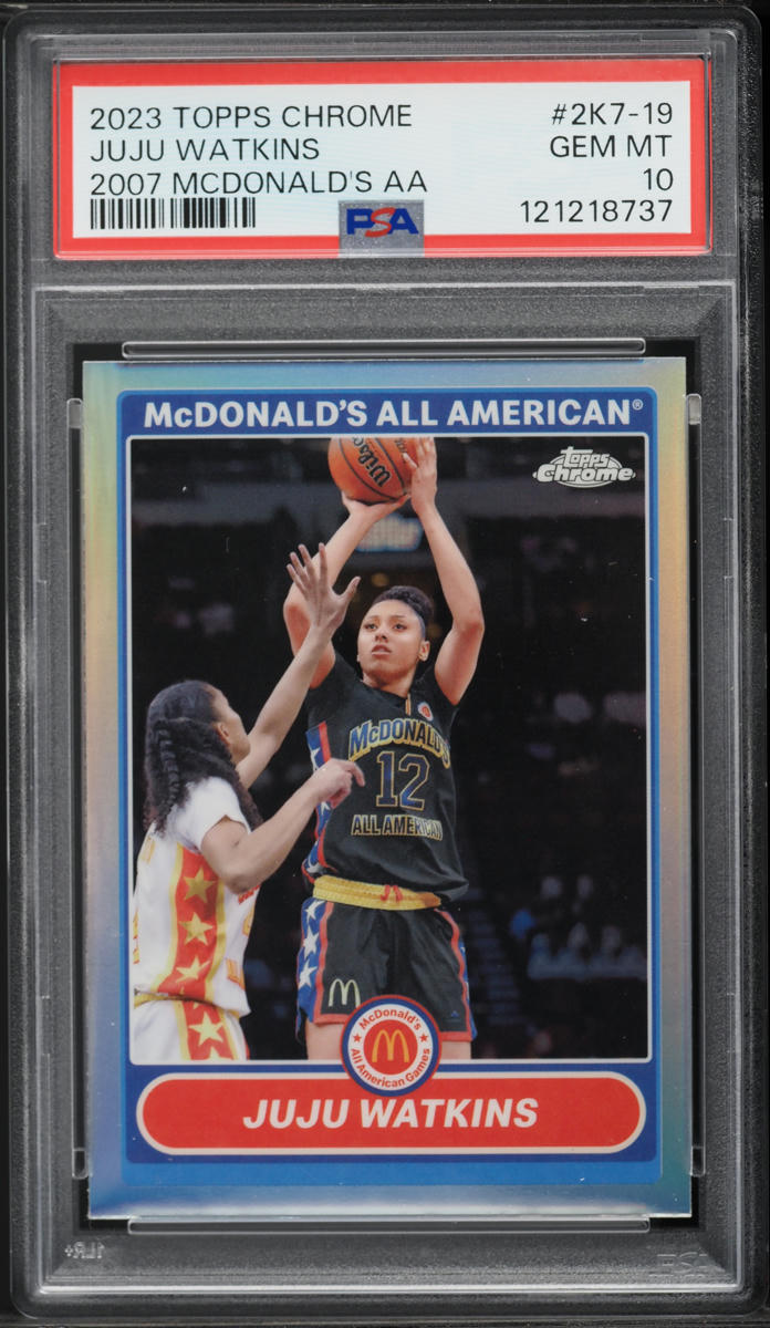 2023 Topps Chrome '07 McDonald's All-American Juju Watkins ROOKIE