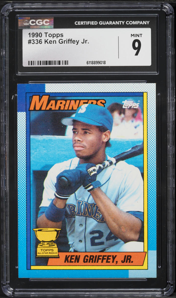 1990 Topps Ken Griffey Jr. #336 CGC 9 MINT