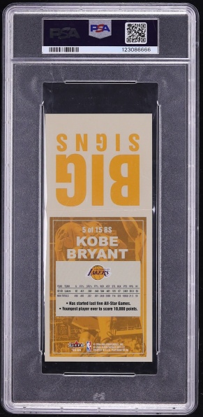 2003 Fleer Platinum Big Signs Kobe Bryant #5 PSA 10 GEM MINT
