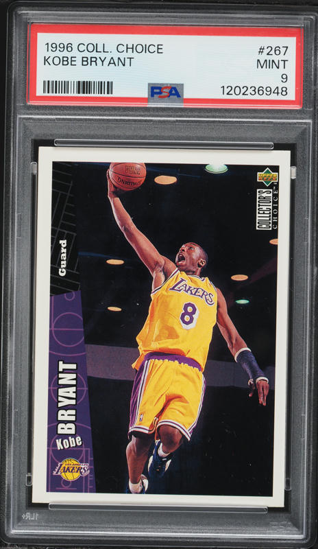 1996 Topps Chrome Kobe Bryant ROOKIE #138 BGS 9.5 GEM MINT on