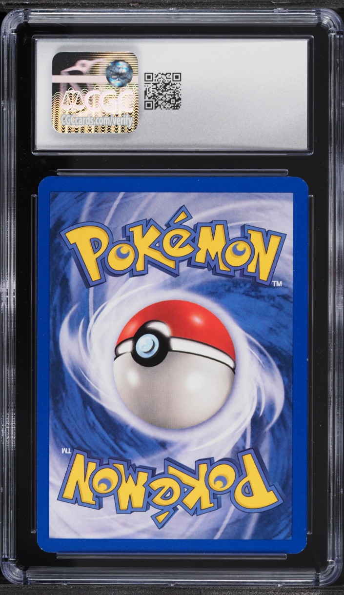 2000 Pokemon Base Set 2 Meowth #80 CGC 8.5 NM-MT+