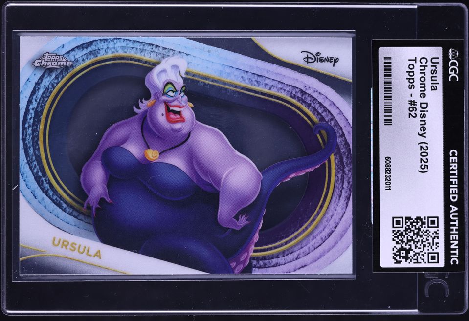 2025 Topps Chrome Disney Ariel #58 CGC 9 MINT on Fanatics Collect