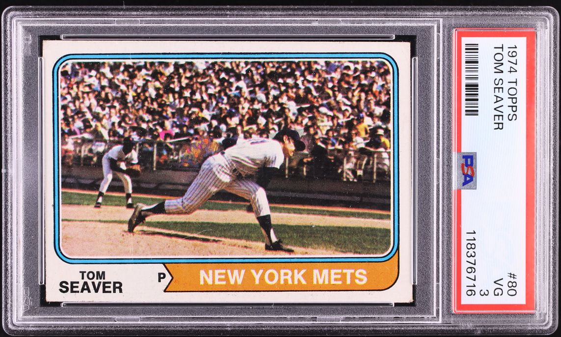 1974 Topps Tom Seaver #80 PSA 3 VG