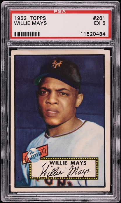 1952 Topps Willie Mays #261 PSA 5 EX