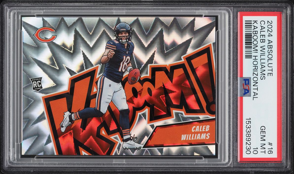 2024 Absolute Kaboom! Horizontal Caleb Williams ROOKIE #16 PSA 10 GEM MINT