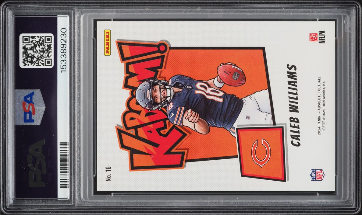 2024 Absolute Kaboom! Horizontal Caleb Williams ROOKIE #16 PSA 10 GEM MINT