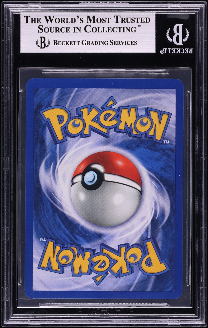 2000 Pokemon Neo Genesis 1st Edition Holo Meganium #10 BGS 8.5 NM-MT+