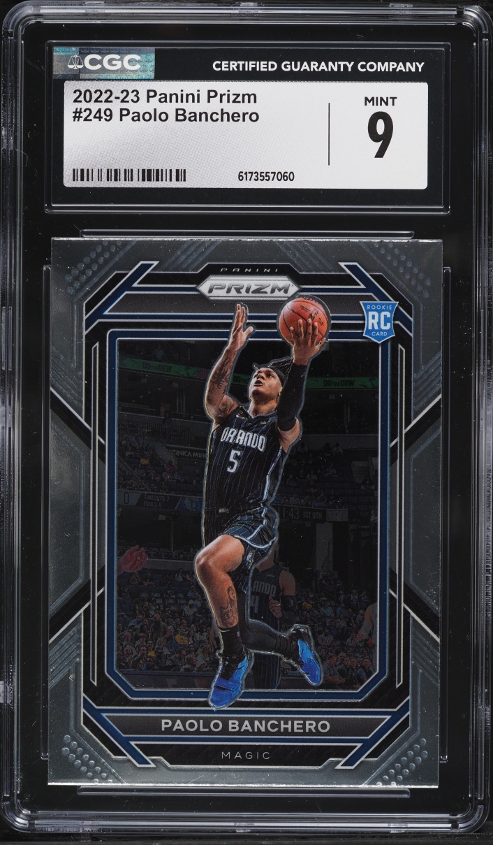 2022 Panini Prizm Paolo Banchero ROOKIE #249 CGC 9 MINT