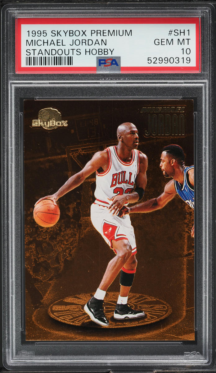 1995 Skybox Premium Standouts Hobby Michael Jordan #SH1 PSA 10 GEM MINT