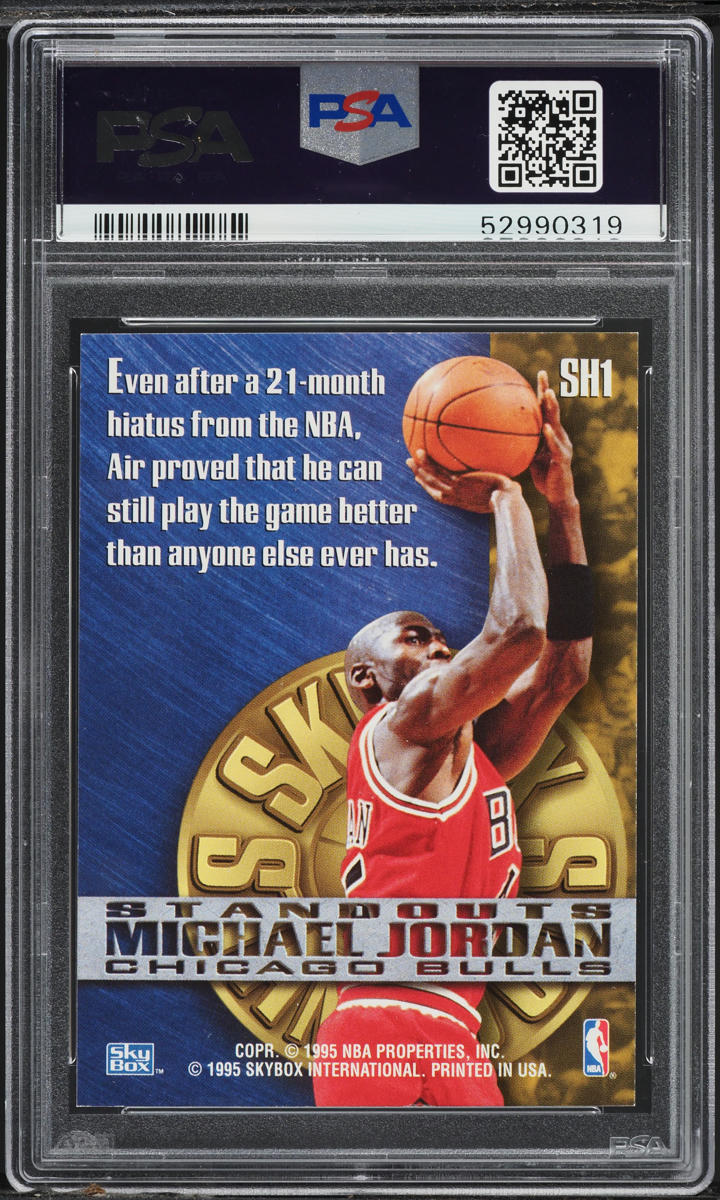 1995 Skybox Premium Standouts Hobby Michael Jordan #SH1 PSA 10 GEM MINT