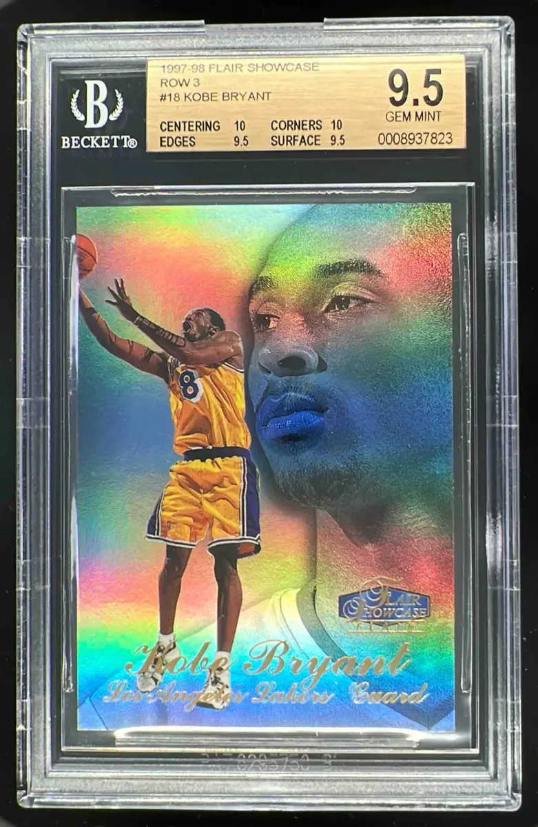 1997-98 Fleer Flair Showcase Flair Showcase Row 3 #18 Kobe Bryant