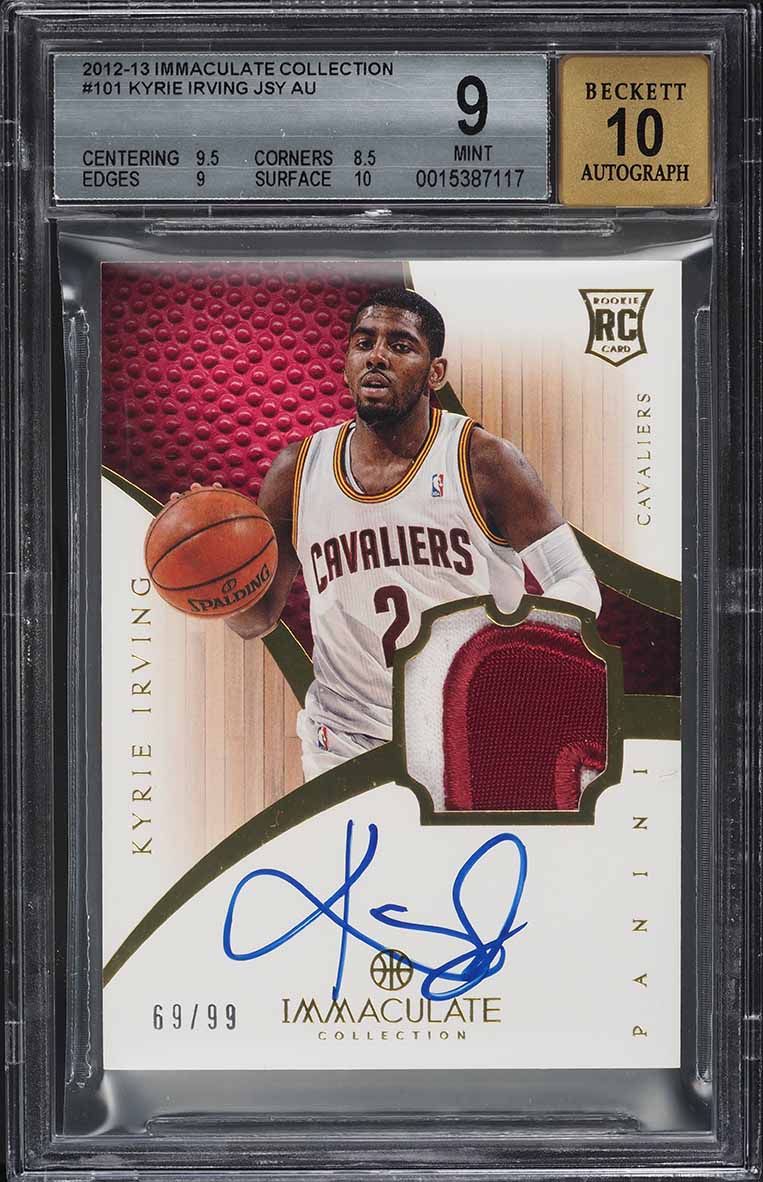 Kyrie Irving Patch 1/1 アービング immaculate Kyrie Irving Patch 1/1 アービング immaculate