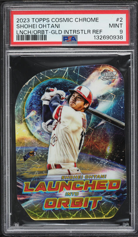 2023 Topps Cosmic Chrome Planetary Pursuit Sun Shohei Ohtani #PPS