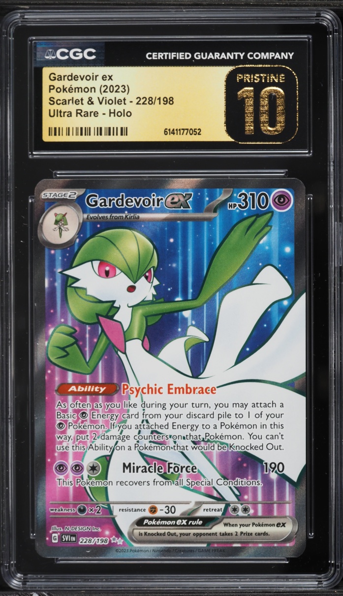 2023 Pokemon Scarlet & Violet Full Art Gardevoir EX #228 CGC 10 PRISTINE