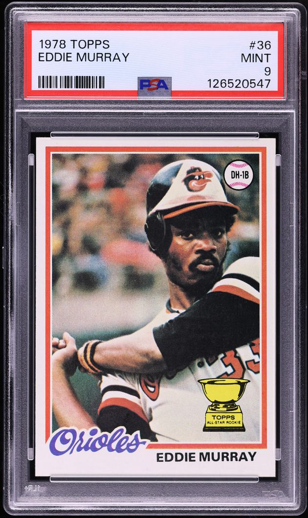 1978 Topps Eddie Murray ROOKIE #36 PSA 9 MINT