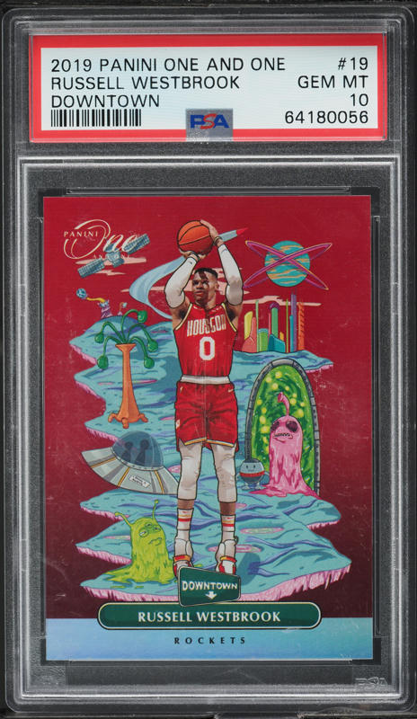 2019 Panini One and One Downtown Tyler Herro ROOKIE #10 BGS